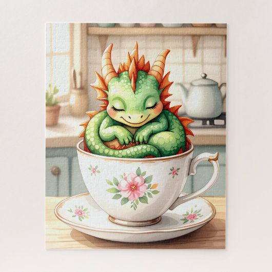 Puzzle Tea Time Dragon Délice (Vertical)