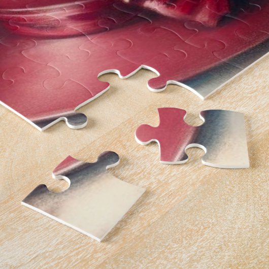 Puzzle Tea Time Rose Rose et Teacup (Côté)