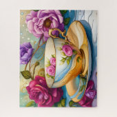 Puzzle Tea Time - Tea Cup Art (Vertical)