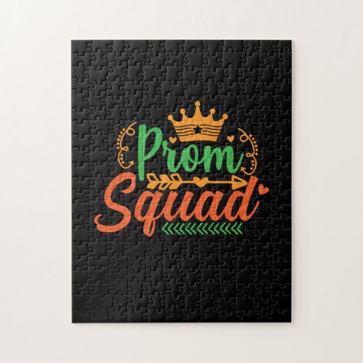 Puzzle Teacher Art Prom Squad (Vertical)
