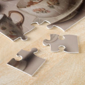 Puzzle Teacups vintage (Côté)