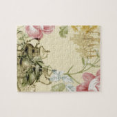 Puzzle Teapot Tea Party Paris Floral (Horizontal)