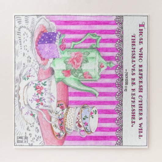 Puzzle Teapots Inspiration (Horizontal)