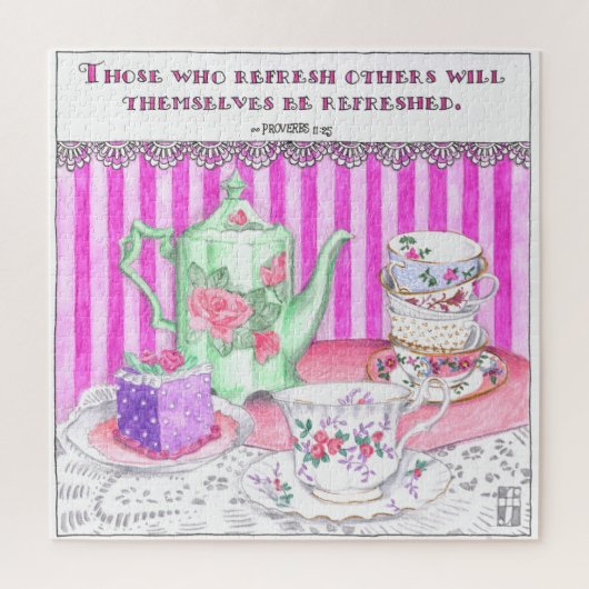 Puzzle Teapots Inspiration (Vertical)