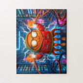 Puzzle Tech Crab Facing Short Circuit In Serverroom (Vertical)