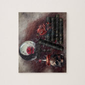 Puzzle Técherie | Articles magiques Spellbooks et Crystal (Vertical)