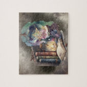 Puzzle Técherie | Tomes du Spellbook Pastel et boule de c (Vertical)