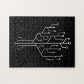 Puzzle Technique du programmeur programmeur de l'arbre de (Horizontal)