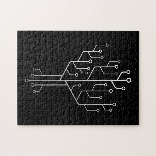 Puzzle Technique du programmeur programmeur de l'arbre de (Horizontal)