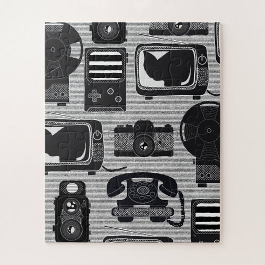 Puzzle Technologie rétro (Vertical)
