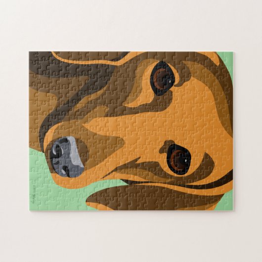 Puzzle Teckel (Horizontal)