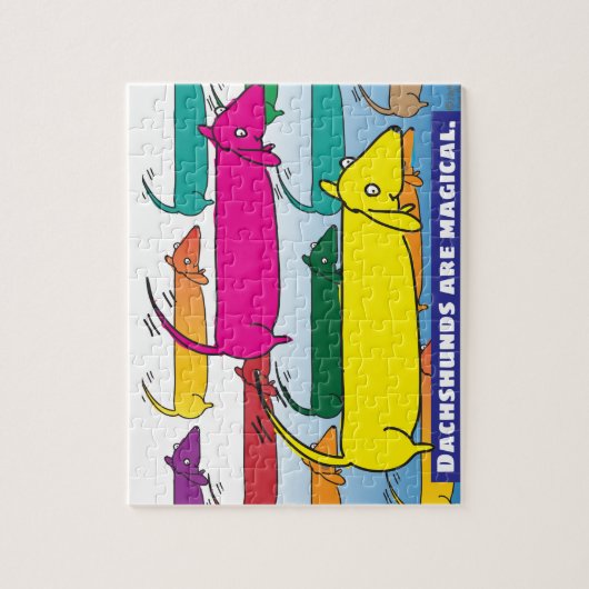 Puzzle Teckels magiques (Vertical)