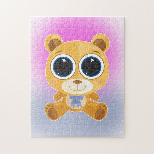 Puzzle Teddy Bear (Vertical)