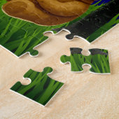 Puzzle Teddy Night Park esthétique (Côté)