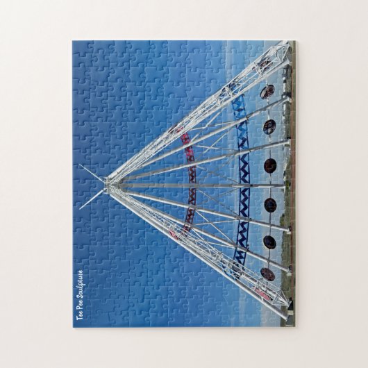 Puzzle Tee Pee Sculpture (Vertical)