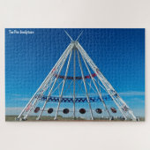Puzzle Tee Pee Sculpture (Horizontal)