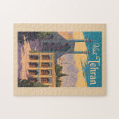 Puzzle Téhéran Iran Golestan Palace Illustration Voyage (Horizontal)