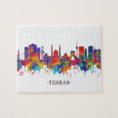 Puzzle Téhéran Iran Skyline (Horizontal)