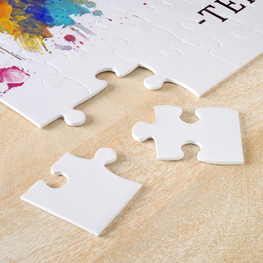 Puzzle Téhéran Iran Skyline (Côté)