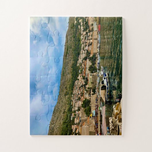 Puzzle Teintes du port | Le charme maritime de Dubrovnik (Vertical)