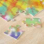 Puzzle Teinture de tourbillon arc-en-ciel 8x10 (Côté)