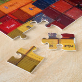 Puzzle téléphérique coloré (Côté)