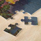 Puzzle Téléphone Antique de Petite Fille de Noël (Côté)