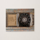 Puzzle Téléphone antique rotatif payant rude (Horizontal)