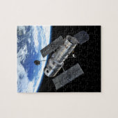 Puzzle Télescope spatial Hubble en orbite terrestre Photo (Horizontal)