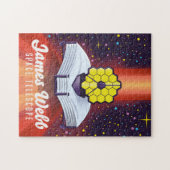 Puzzle Télescope spatial James Webb. Magnet (Horizontal)