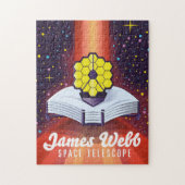 Puzzle Télescope spatial James Webb. Magnet (Vertical)