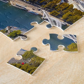 Puzzle Télescope Tour Eiffel Paris. (Côté)