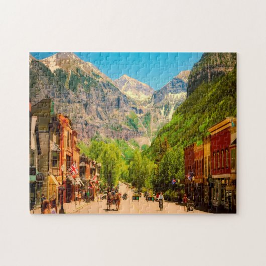 Puzzle Telluride Colorado. (Horizontal)