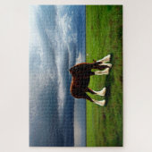 Puzzle Tempête de Clydesdale (Vertical)