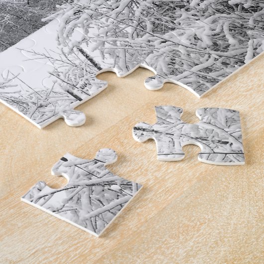 Puzzle Tempête de neige (Côté)