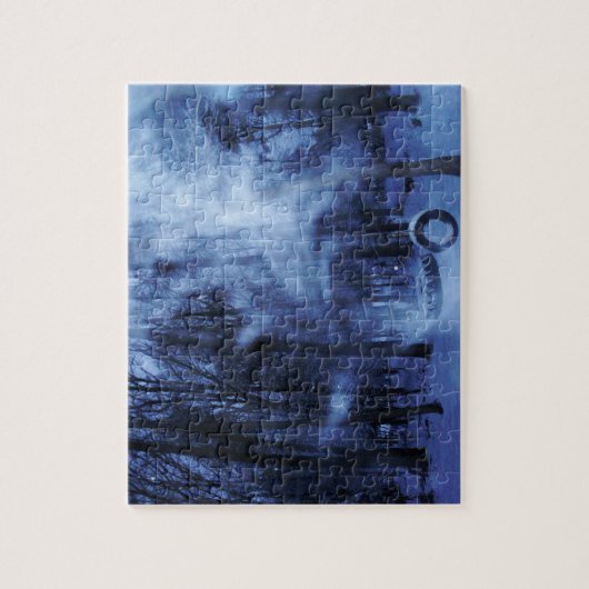 Puzzle Tempête de neige (Vertical)