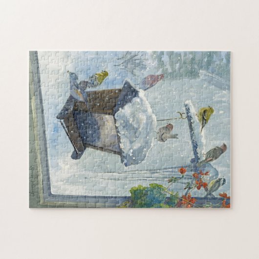 Puzzle Tempête de neige (Horizontal)