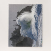 Puzzle Tempête de neige au phare de Cape Disnomination (Vertical)