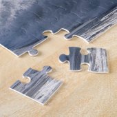 Puzzle Tempête de neige au phare de Cape Disnomination (Côté)