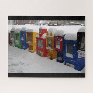 PUZZLE TEMPÊTE DE NEIGE SUPPLÉMENTAIRE EN OHIO U.S.A