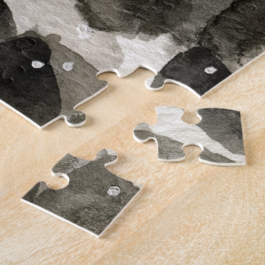 Puzzle Tempête de poissons (Côté)