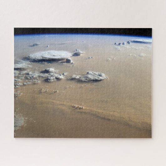 Puzzle Tempête De Poussière À Travers Les Mers De Sable D (Horizontal)
