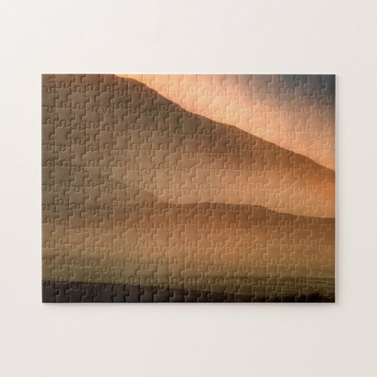 Puzzle Tempête de sable aux dunes de sable de mesquite, (Horizontal)