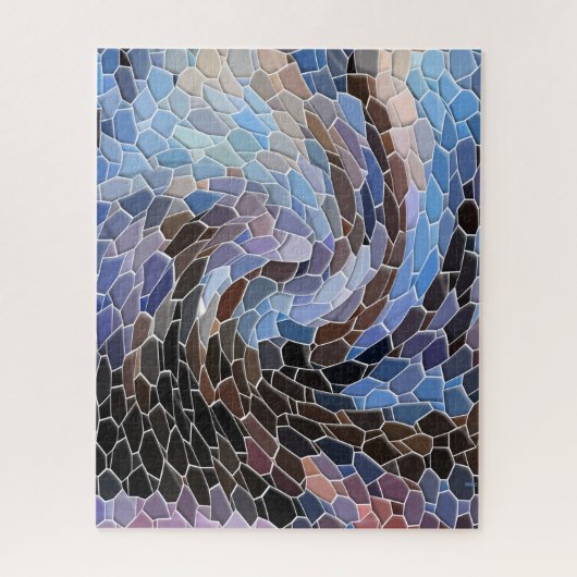 Puzzle Tempête d'hiver... (Vertical)