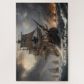 Puzzle Tempête du triomphe : L'âge de la voile dans la ba (Vertical)