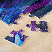 Puzzle Tempête hivernale froide.... (Côté)