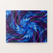 Puzzle Tempête hivernale froide.... (Horizontal)