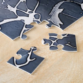 Puzzle Tempête sur la côte galloise (Côté)