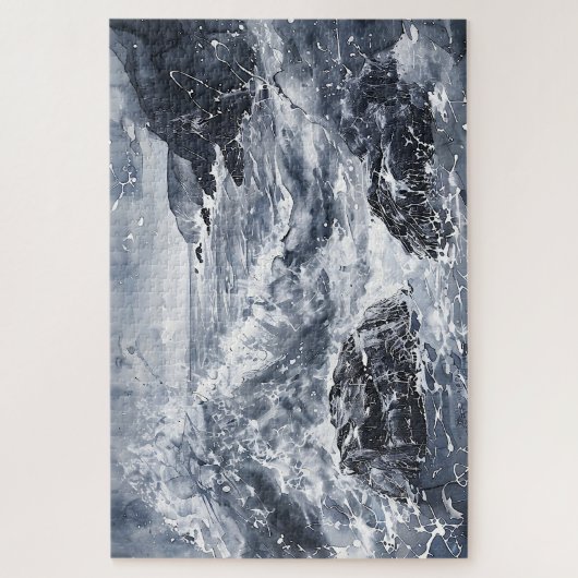 Puzzle Tempête sur la côte galloise (Vertical)