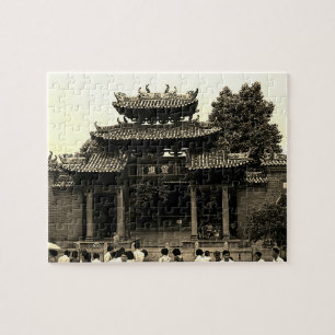 Puzzle Temple ancestral de Foshan, Canton, Chine ancienne